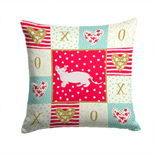 Load image into Gallery viewer, Dwelf #3 Cat Love Throw Pillow - 14x14 Decorative Pillow – Art for Your Home &amp; Patio CK5606PW1414
