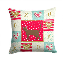Load image into Gallery viewer, Havana Brown Cat Love Throw Pillow - 14x14 Decorative Pillow – Art for Your Home &amp; Patio CK5623PW1414