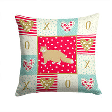 Load image into Gallery viewer, Oregon Rex Cat Love Throw Pillow - 14x14 Decorative Pillow – Art for Your Home &amp; Patio CK5662PW1414