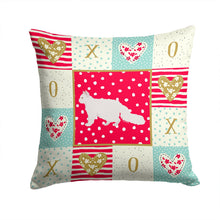 Load image into Gallery viewer, Oregon Rex #2 Cat Love Throw Pillow - 14x14 Decorative Pillow – Art for Your Home &amp; Patio CK5663PW1414