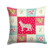 Load image into Gallery viewer, Sokoke #2 Cat Love Throw Pillow - 14x14 Decorative Pillow – Art for Your Home &amp; Patio CK5715PW1414