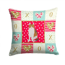Load image into Gallery viewer, Aegean Cat Love Throw Pillow - 14x14 Decorative Pillow – Art for Your Home &amp; Patio CK5734PW1414