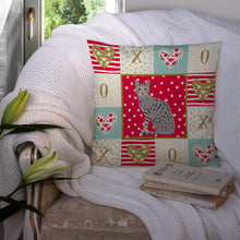 Load image into Gallery viewer, Egyptian Mau Cat Love Throw Pillow - 14x14 Decorative Pillow – Art for Your Home &amp; Patio CK5760PW1414