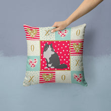 Load image into Gallery viewer, Ragamuffin Cat Love Throw Pillow - 14x14 Decorative Pillow – Art for Your Home &amp; Patio CK5781PW1414