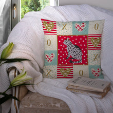 Load image into Gallery viewer, Serengeti Cat Love Throw Pillow - 14x14 Decorative Pillow – Art for Your Home &amp; Patio CK5785PW1414