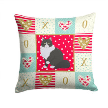 Load image into Gallery viewer, Siberian Forest Cat Love Throw Pillow - 14x14 Decorative Pillow – Art for Your Home &amp; Patio CK5788PW1414