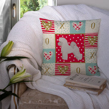 Load image into Gallery viewer, Bichon Fris? Love Throw Pillow - 14x14 Decorative Pillow – Art for Your Home &amp; Patio CK5813PW1414