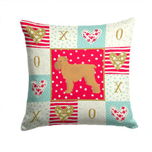 Load image into Gallery viewer, Brussels Griffon Love Throw Pillow - 14x14 Decorative Pillow – Art for Your Home &amp; Patio CK5817PW1414