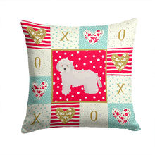Load image into Gallery viewer, Cyprus Poodle Love Throw Pillow - 14x14 Decorative Pillow – Art for Your Home &amp; Patio CK5825PW1414