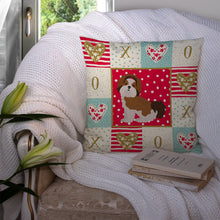 Load image into Gallery viewer, Imperial Shih Tzu Puppy Cut Love Throw Pillow - 14x14 Decorative Pillow – Art for Your Home &amp; Patio CK5844PW1414