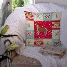 Load image into Gallery viewer, Kromfohrlander Love Throw Pillow - 14x14 Decorative Pillow – Art for Your Home &amp; Patio CK5854PW1414