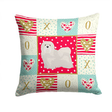 Load image into Gallery viewer, Lhasa Apso #2 Love Throw Pillow - 14x14 Decorative Pillow – Art for Your Home &amp; Patio CK5857PW1414