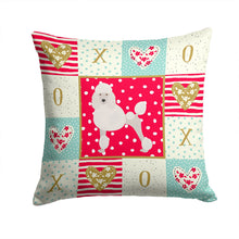 Load image into Gallery viewer, Poodle Love Throw Pillow - 14x14 Decorative Pillow – Art for Your Home &amp; Patio CK5880PW1414