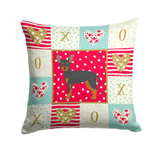 Load image into Gallery viewer, Prague Ratter Love Throw Pillow - 14x14 Decorative Pillow – Art for Your Home &amp; Patio CK5884PW1414