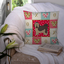 Load image into Gallery viewer, Russian Lapdog Love Throw Pillow - 14x14 Decorative Pillow – Art for Your Home &amp; Patio CK5888PW1414