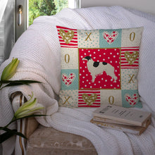 Load image into Gallery viewer, Borzoi Love Throw Pillow - 14x14 Decorative Pillow – Art for Your Home &amp; Patio CK5914PW1414