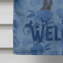 Load image into Gallery viewer, Argentine Pila Dog Welcome Flag Canvas House Size CK5965CHF