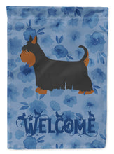 Load image into Gallery viewer, Australian Silky Terrier Welcome Flag Canvas House Size CK5966CHF