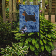 Load image into Gallery viewer, Australian Silky Terrier Welcome Garden Flag - Outdoor Decorative Yard Flag CK5966GF