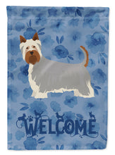 Load image into Gallery viewer, Australian Silky Terrier #2 Welcome Garden Flag - Outdoor Decorative Yard Flag CK5967GF