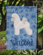 Load image into Gallery viewer, Bichon Fris� Welcome Garden Flag - Outdoor Decorative Yard Flag CK5969GF