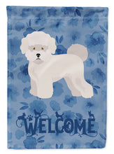 Load image into Gallery viewer, Bichon Fris� #2 Welcome Garden Flag - Outdoor Decorative Yard Flag CK5970GF