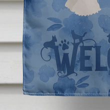 Load image into Gallery viewer, Bolognese Welcome Flag Canvas House Size CK5971CHF