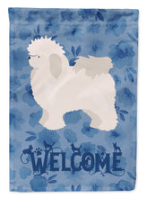 Load image into Gallery viewer, Bolognese Welcome Garden Flag - Outdoor Decorative Yard Flag CK5971GF