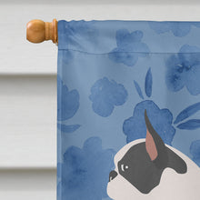 Load image into Gallery viewer, Boston Terrier Welcome Flag Canvas House Size CK5972CHF