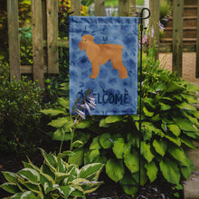 Load image into Gallery viewer, Brussels Griffon Welcome Garden Flag - Outdoor Decorative Yard Flag CK5973GF