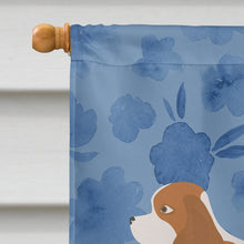 Load image into Gallery viewer, Blenheim Cavalier Spaniel Welcome Flag Canvas House Size CK5974CHF