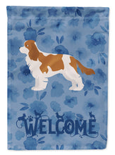 Load image into Gallery viewer, Blenheim Cavalier Spaniel Welcome Flag Canvas House Size CK5974CHF