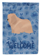 Load image into Gallery viewer, Coton de Tulear #1 Welcome Flag Canvas House Size CK5979CHF