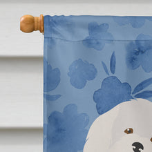 Load image into Gallery viewer, Coton de Tulear #2 Welcome Flag Canvas House Size CK5980CHF
