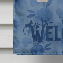 Load image into Gallery viewer, Cyprus Poodle Welcome Flag Canvas House Size CK5981CHF