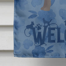 Load image into Gallery viewer, Ecuadorian Hairless Dog Welcome Flag Canvas House Size CK5983CHF