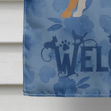 Load image into Gallery viewer, Elo Dog #1 Welcome Flag Canvas House Size CK5984CHF