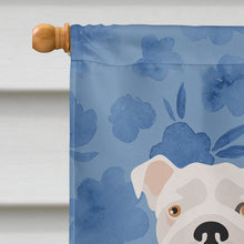 Load image into Gallery viewer, English Bulldog #2 Welcome Flag Canvas House Size CK5987CHF