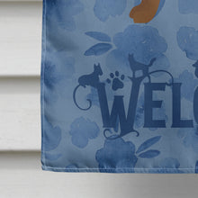 Load image into Gallery viewer, English Toy Terrier #1 Welcome Flag Canvas House Size CK5988CHF