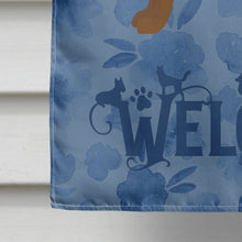 Load image into Gallery viewer, English Toy Terrier #2 Welcome Flag Canvas House Size CK5989CHF