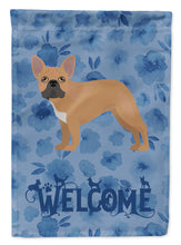 Load image into Gallery viewer, French Bulldog #2 Welcome Garden Flag - Outdoor Decorative Yard Flag CK5992GF