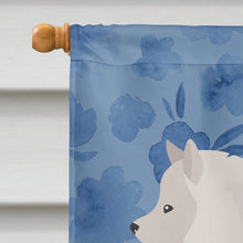 Load image into Gallery viewer, German Spitz #1 Welcome Flag Canvas House Size CK5993CHF