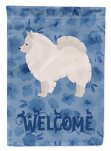Load image into Gallery viewer, German Spitz #1 Welcome Flag Canvas House Size CK5993CHF