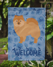 Load image into Gallery viewer, German Spitz #2 Welcome Garden Flag - Outdoor Decorative Yard Flag CK5994GF