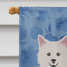 Load image into Gallery viewer, Italian Spitz Welcome Flag Canvas House Size CK6003CHF