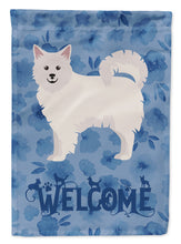 Load image into Gallery viewer, Italian Spitz Welcome Garden Flag - Outdoor Decorative Yard Flag CK6003GF