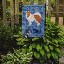Load image into Gallery viewer, Japanese Chin #1 Welcome Garden Flag - Outdoor Decorative Yard Flag CK6004GF