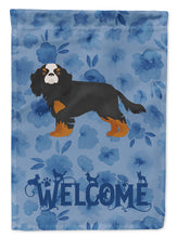 Load image into Gallery viewer, Cavalier King Charles Spaniel #2 Welcome Garden Flag - Outdoor Decorative Yard Flag CK6009GF