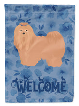 Load image into Gallery viewer, Lhasa Apso #1 Welcome Garden Flag - Outdoor Decorative Yard Flag CK6012GF