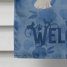 Load image into Gallery viewer, Lowchen Little Lion Dog #2 Welcome Flag Canvas House Size CK6015CHF